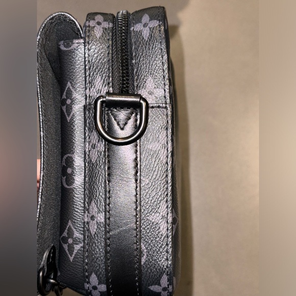 Louis Vuitton Steamer Messenger Bag Monogram Eclipse Canvas - Picture 5 of 14